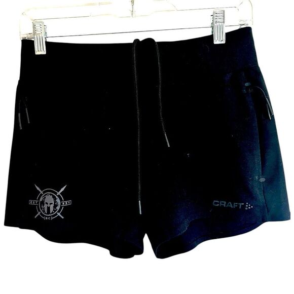Craft Spartan Icon Shorts Women’s Small Black NWT Athletic Running Gym - Picture 1 of 8